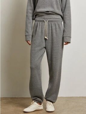 NWT PerfectWhiteTee Michelle Cotton Fleece Sweatpants Size S